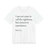 Unisex Jersey Short Sleeve Tee