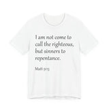 Unisex Jersey Short Sleeve Tee